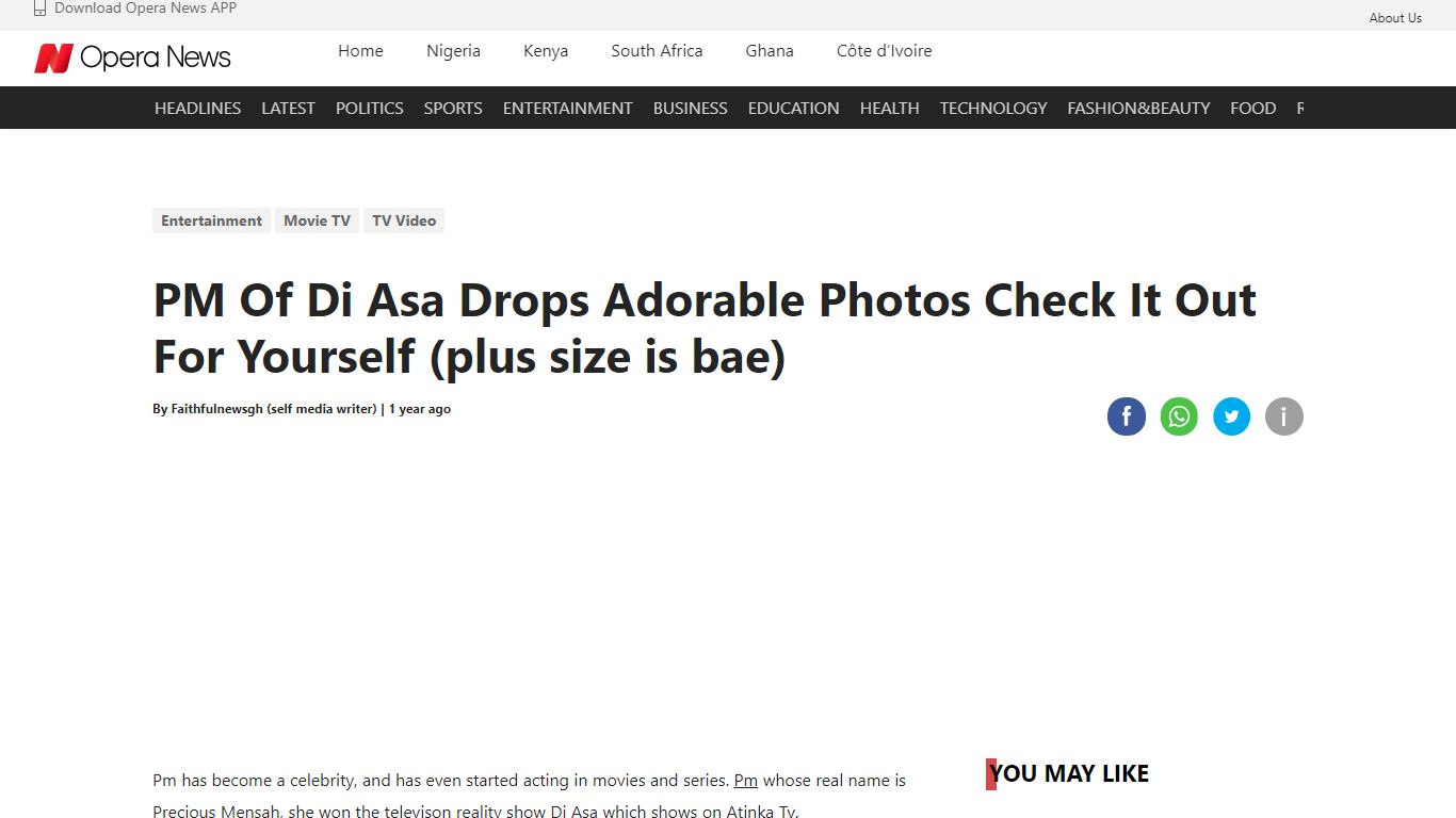 PM Of Di Asa Drops Adorable Photos Check It Out For Yourself (plus size ...